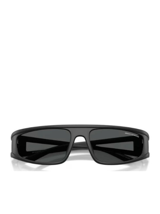 Armani Exchange Мъжки Слънчеви Очила с Черна Пластмасова Рамка и Сиви Стъкла AX4159SU 838487