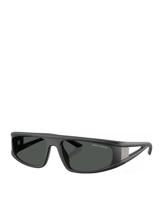 Armani Exchange Мъжки Слънчеви Очила с Черна Пластмасова Рамка и Сиви Стъкла AX4159SU 838487