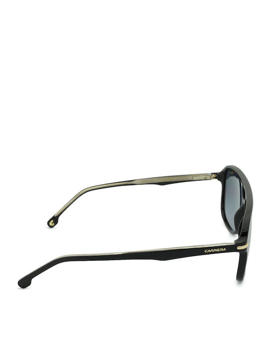 Carrera Men's Sunglasses with Black Horn-Rimmed Frame and Grey Gradient Lens 279/S 2M29O