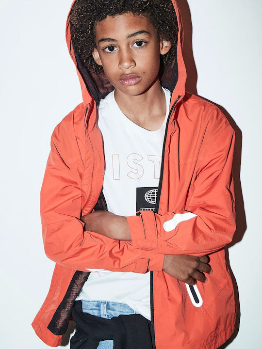 Kids Coats & Jackets Casual Windproof Hooded Mandarin