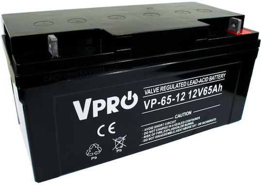 Volt Polska Μπαταρία UPS με Χωρητικότητα 65Ah και Τάση 12V 1τμχ