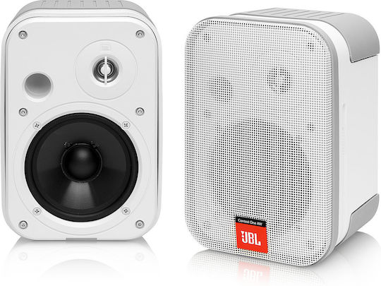 JBL Control 1 Pro Пасивни Стенни Високоговорители 150W (Двойка) 15.9x14.3x23.5см Бели