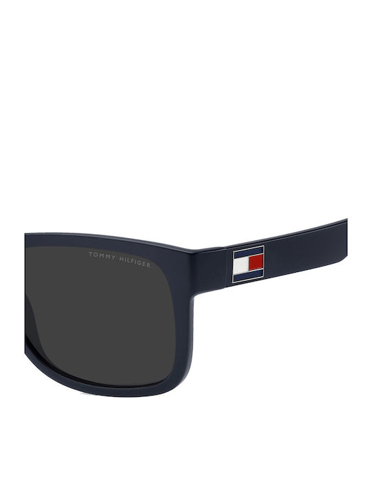 Tommy Hilfiger Ανδρικά Γυαλιά Ηλίου με Navy Μπλε Κοκκάλινο Σκελετό και Γκρι Φακό TH1556/N/S FLL/IR