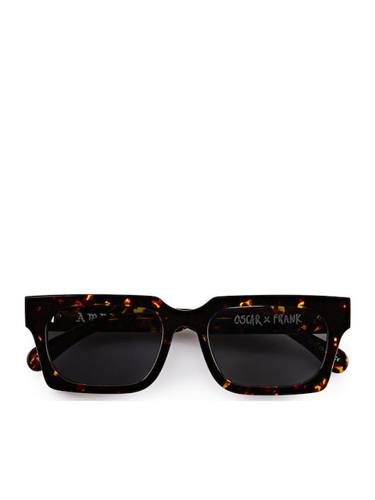 Oscar & Frank Ambassador Unisex Sunglasses with Plastic Frame 050DT Dark Tort