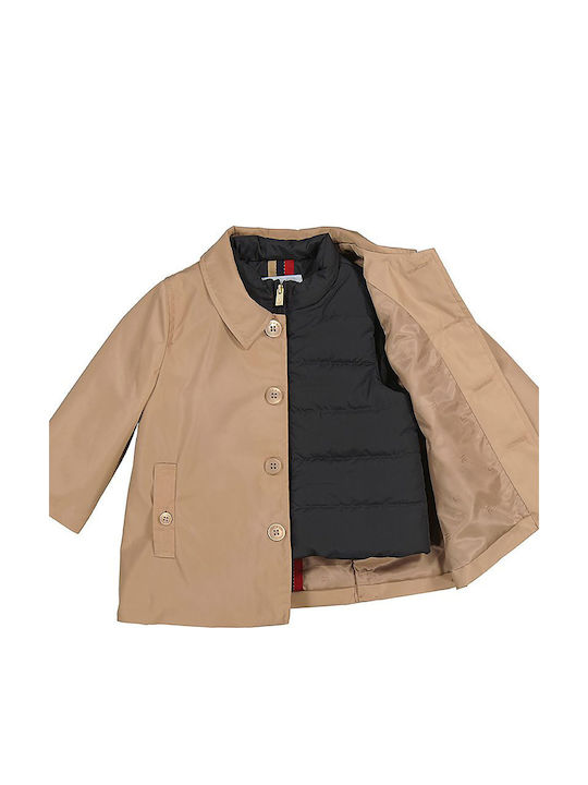 Kinderjacken & Winterjacken Kinder Mäntel & Jacken Kurzes Beige