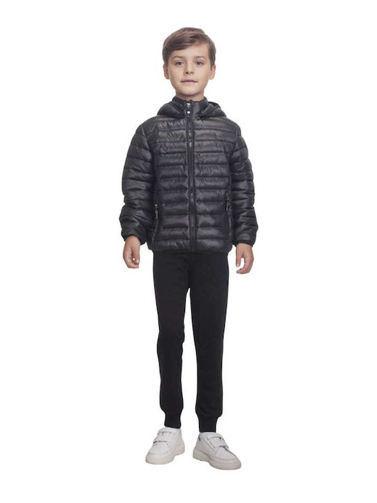 Joyce Kinder Gesteppt Jacke Schwarz