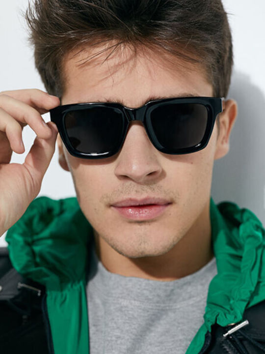 Hawkers One Uptown Unisex Sunglasses with Plastic Frame Black HKRS3082