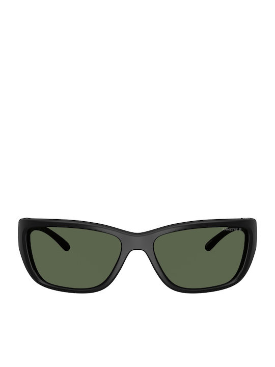 Arnette Bubblewrap Men's Sunglasses with Black Plastic Frame and Green Lens AN4353 29009A