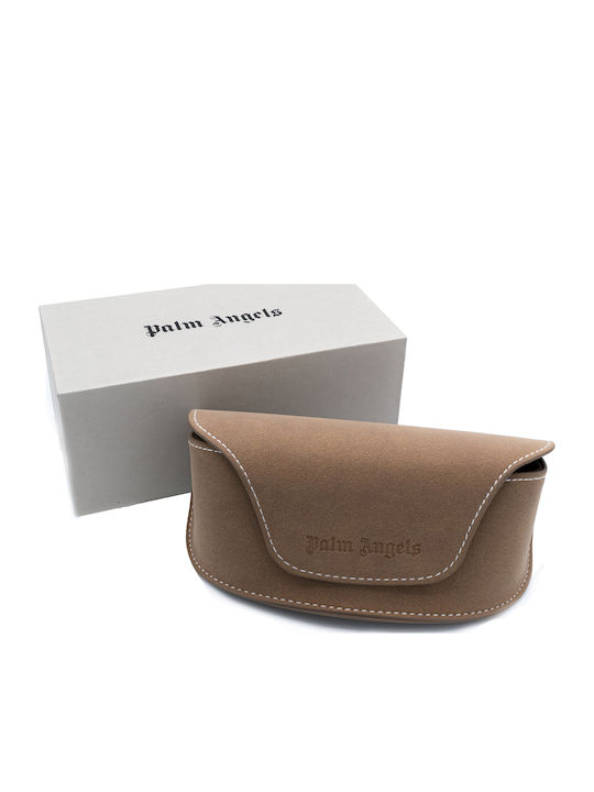 Palm Angels Unisex Γυαλιά Ηλίου με Μαύρο Κοκκάλινο Σκελετό και Γκρι Φακό PERI002PALM-1407-53