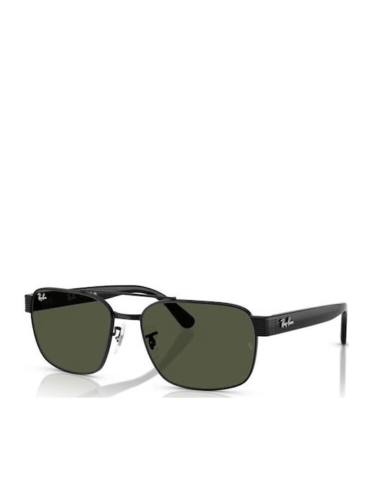 Ray Ban Ανδρικά Γυαλιά Ηλίου με Μαύρο Μεταλλικό Σκελετό και Πράσινο Φακό RB3751 002/31