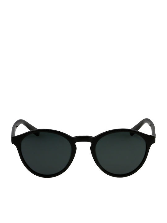 Polaroid Men's Sunglasses with Black Plastic Frame and Black Polarized Lens PLD1013/S D28/Y2