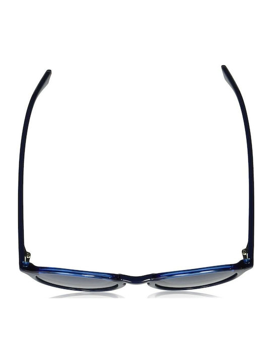 Polaroid Unisex Sunglasses with Blue Plastic Frame and Blue Polarized Lens PLD6125/S PJP/C3