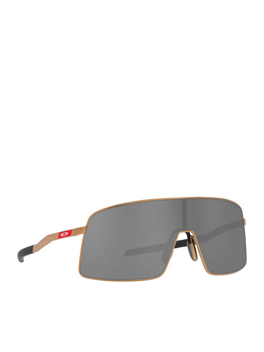 Oakley Sutro Ti Унисекс Слънчеви Очила със Златна Метална Рамка и Сиви Стъкла OO6013-05