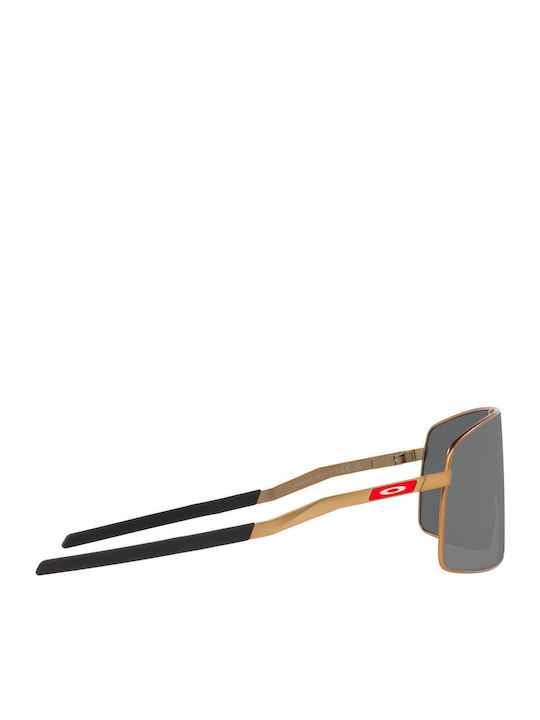Oakley Sutro Ti Унисекс Слънчеви Очила със Златна Метална Рамка и Сиви Стъкла OO6013-05