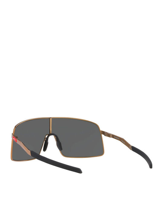 Oakley Sutro Ti Унисекс Слънчеви Очила със Златна Метална Рамка и Сиви Стъкла OO6013-05