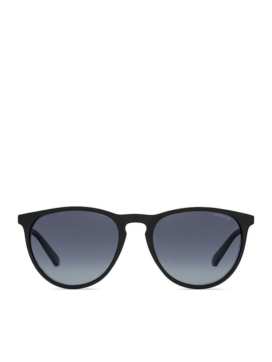 Polaroid Damenträger Sonnenbrille mit Schwarzem Horn umrandetem Rahmen und Gray Verlaufsfarbe Polarisiert Gläser PLD6003/S DL5 WJ
