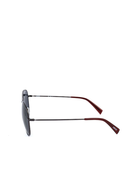 Levi's Unisex Sunglasses with Gray Metal Frame and Gray Lens LV1006/S 9N2/IR