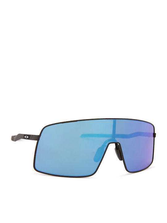 Oakley Sutro Ti Unisex Γυαλιά Ηλίου με Μαύρο Μεταλλικό Σκελετό και Μπλε Φακό OO6013-04