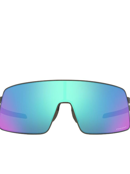 Oakley Sutro Ti Unisex Γυαλιά Ηλίου με Μαύρο Μεταλλικό Σκελετό και Μπλε Φακό OO6013-04