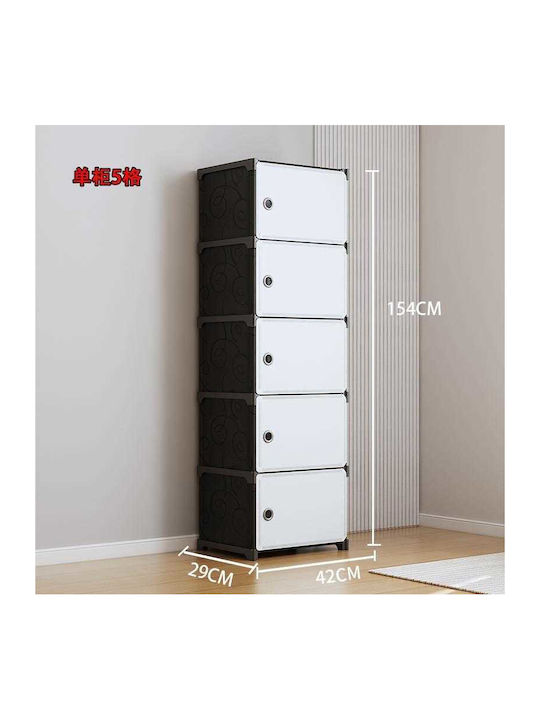 Dulap De Depozitare Din Plastic Cu 5 Niveluri Mp12-06 114197