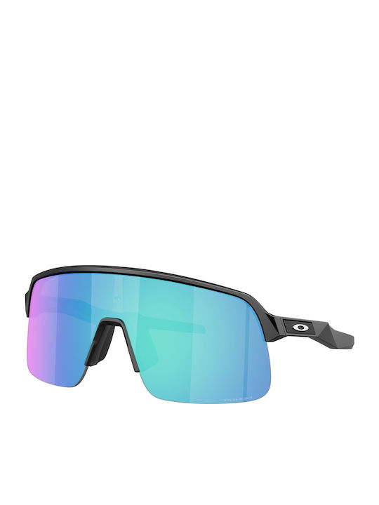Oakley Sutro Lite S Prizm Sapphire Ανδρικά Γυαλιά Ηλίου με Μαύρο Κοκκάλινο Σκελετό και Καθρέφτη Φακό