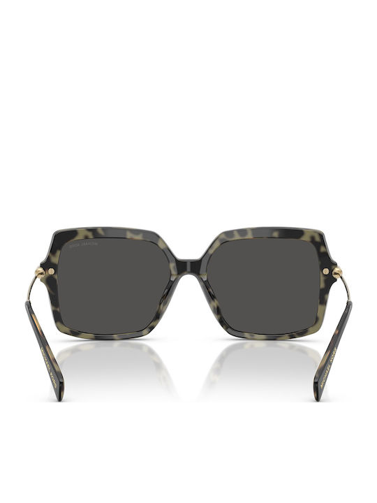 Michael Kors Quogue Women's Sunglasses with Black Plastic Frame and Black Lens MK2247U 3950