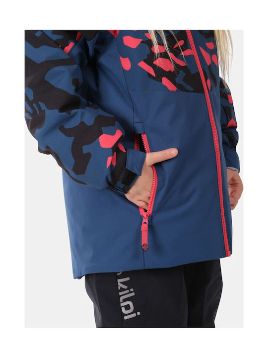 Kids' Sports Jacket with Hood Dark Blue