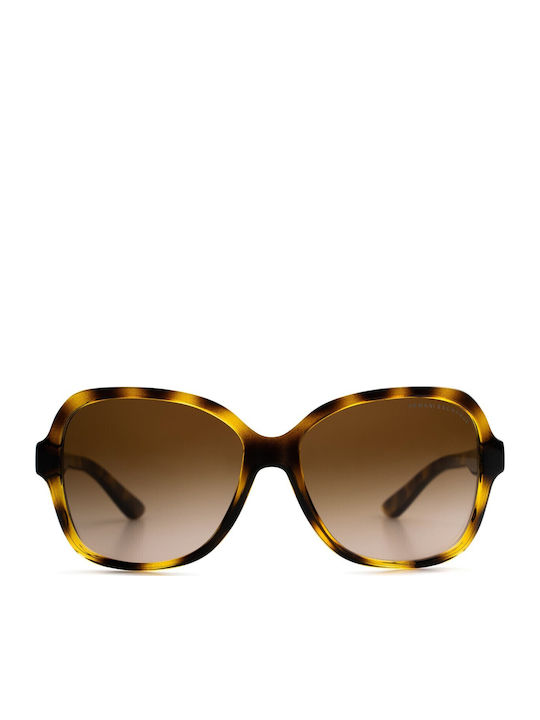 Armani Exchange Γυναικεία Γυαλιά Ηλίου με Καφέ Ταρταρούγα Κοκκάλινο Σκελετό και Καφέ Φακό AX4029S 811713