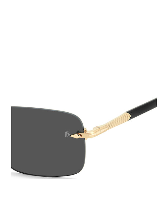 David Beckham Unisex Ochelari de soare cu Auriu Cadru și Aur Lentilă DB 1195/S RHL/IR