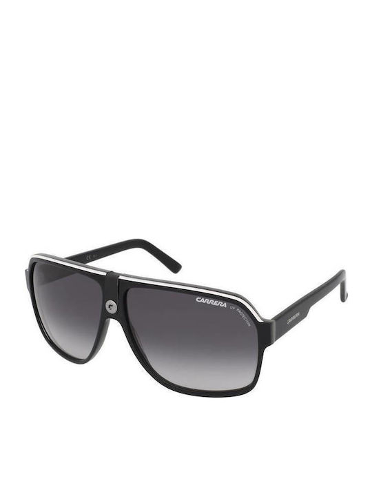 Carrera Ochelari De Soare Pentru Bărbați Cu Ramă Neagră Din Plastic Și Lentile Gri Degrade 33 8V6/9O
