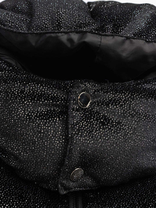 Kids' Casual Jacket with Hood Black