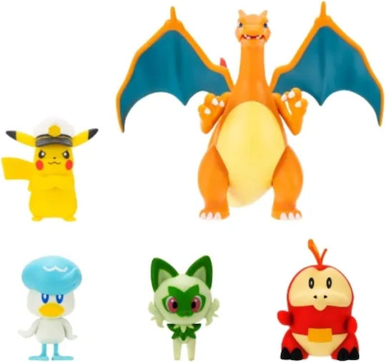 Pokemon Jazwares Pokemon Horizons Multipack Pokemon 7εκ. (Διάφορα Σχέδια)