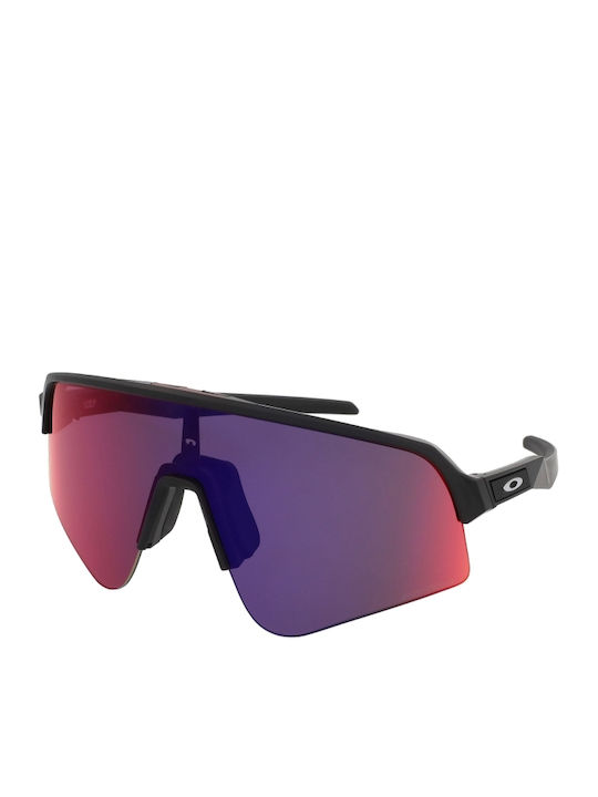 Oakley Sutro Lite Sweep Мъжки Слънчеви Очила с Черна Пластмасова Рамка и Лилави Стъкла OO9465-01
