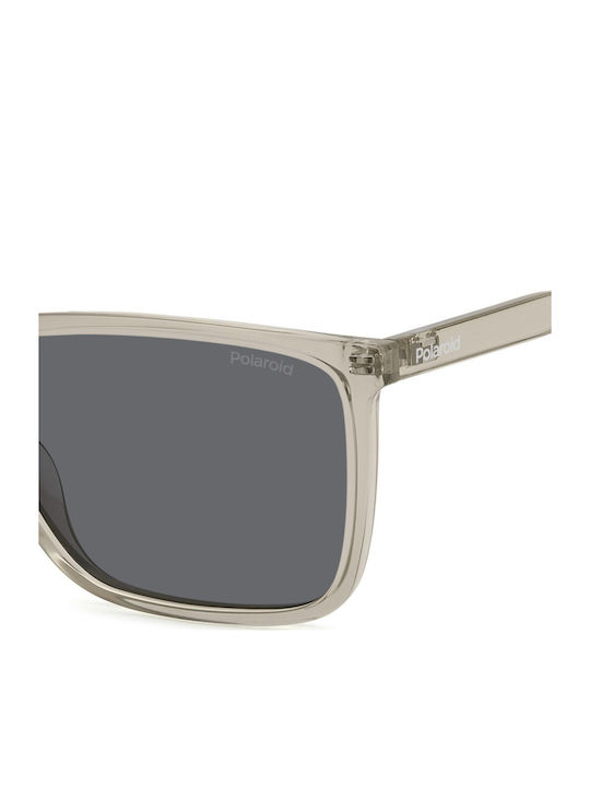 Polaroid Herren Sonnenbrille mit Gray Kunststoff Gestell und Gray Linse PLD4180/S 10A/M9