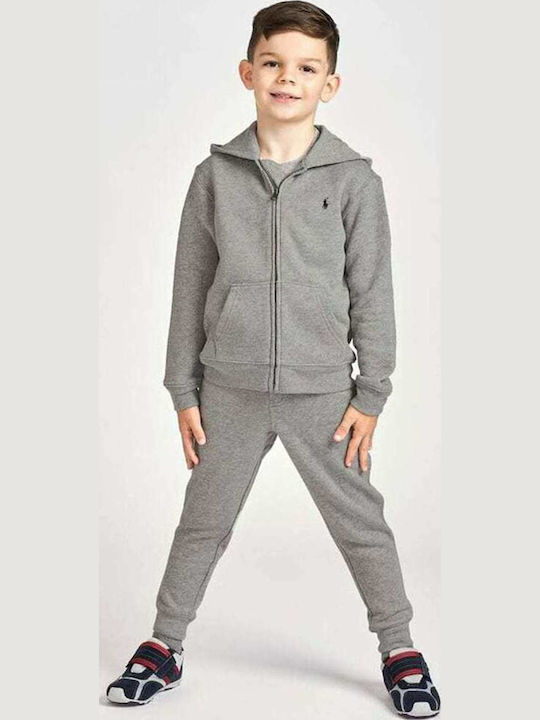 Kids Sweatshirt Cardigan Grey