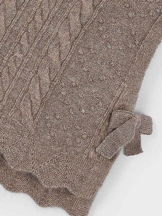 Kids Vest Knitted Beige