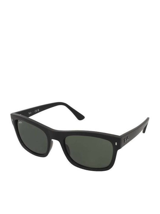 Ray Ban Unisex Sunglasses with Black Plastic Frame and Green Lens RB4428 601/31