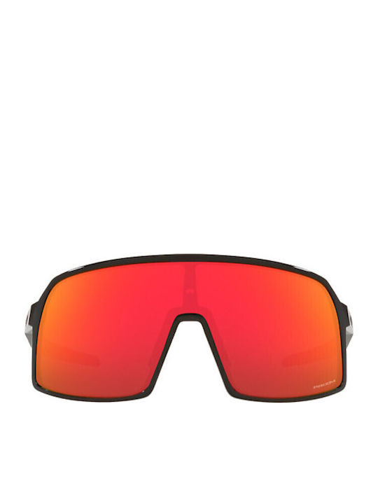 Oakley Sutro S Men's Sunglasses with Black Plastic Frame and Red Mirror Lens OO9462-09