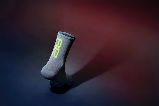 R2 Calf Cycling Socks Yellow Endurance