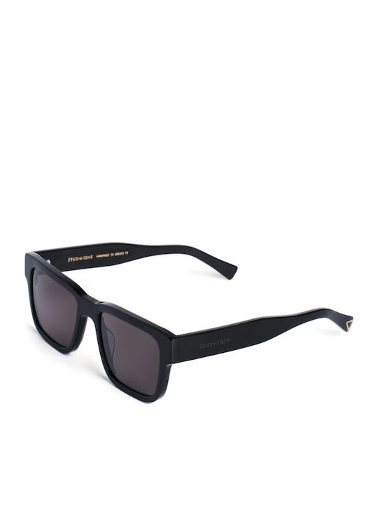 Zeus & Dione Odysseus Herren Sonnenbrille mit Kunststoff Gestell C1 Black
