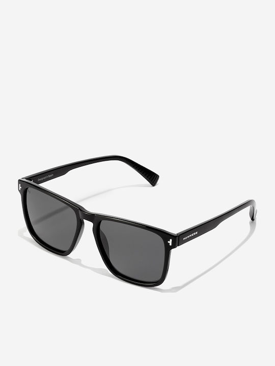 Hawkers Dust Unisex Γυαλιά Ηλίου με Μαύρο Κοκκάλινο Σκελετό και Μαύρο Polarized Φακό HDUS23BBTP