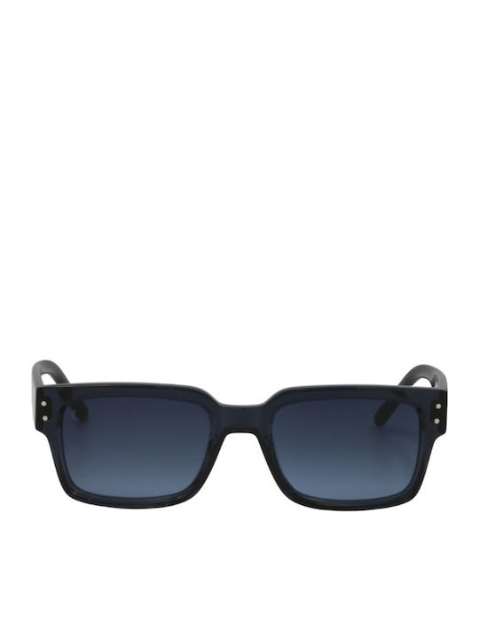 Kaleos C005 Unisex Γυαλιά Ηλίου με Μαύρο Κοκκάλινο Σκελετό και Μπλε Ντεγκραντέ Φακό POHL 5