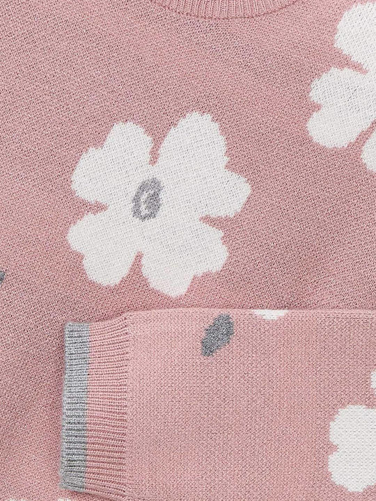 Kinderpullover Langarm Rosa
