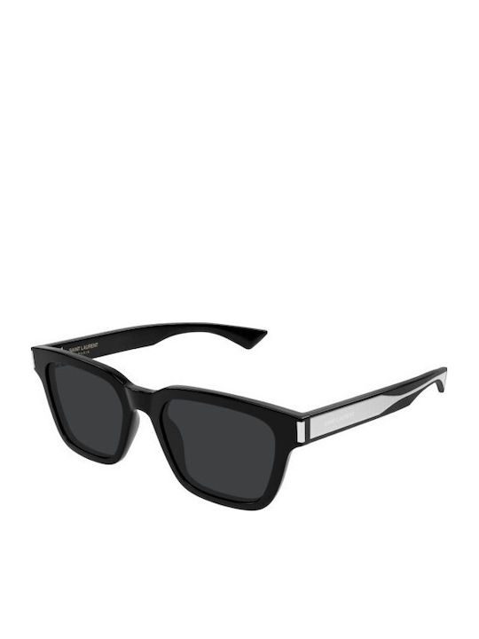 Ysl Unisex Ochelari de soare cu Negru Cadru și Negru Lentilă SL 790 001