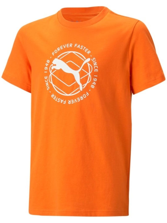 Kids' T-shirt Orange