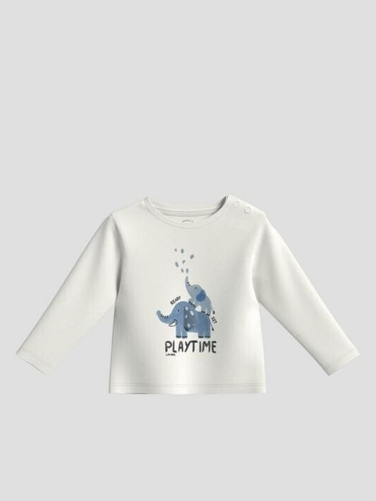 Kids' Shirt Long Sleeve Ecru Playtime