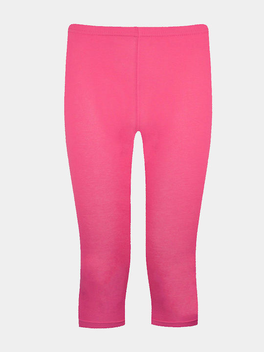 Kids Legging Capri Fuchsia