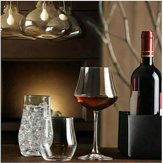 RCR Ego Комплект Чаши за Вода от Кристално Стъкло 500ml 0802311 6 Броя RCR Ego Комплект Чаши за Вода от Кристално Стъкло 500ml 0802311 6 Броя