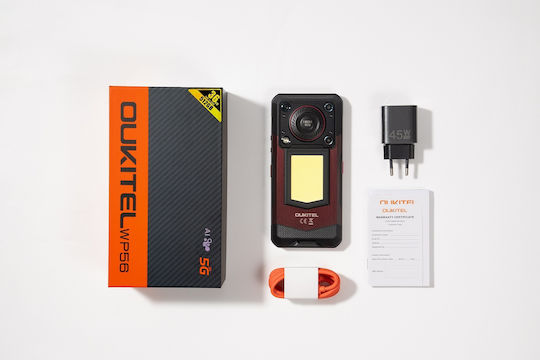 Oukitel WP56 5G Dual-SIM (12GB/512GB) Widerstandsfähig Smartphone Rot