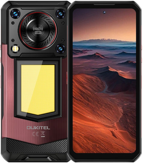 Oukitel WP56 5G Dual-SIM (12GB/512GB) Widerstandsfähig Smartphone Rot